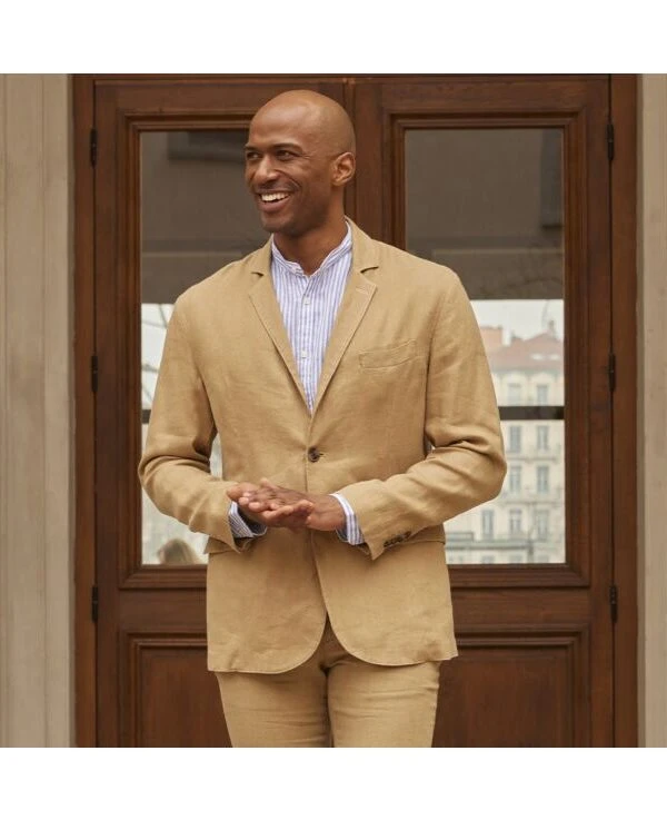 Blazer Lin Homme Desert - LUBIN