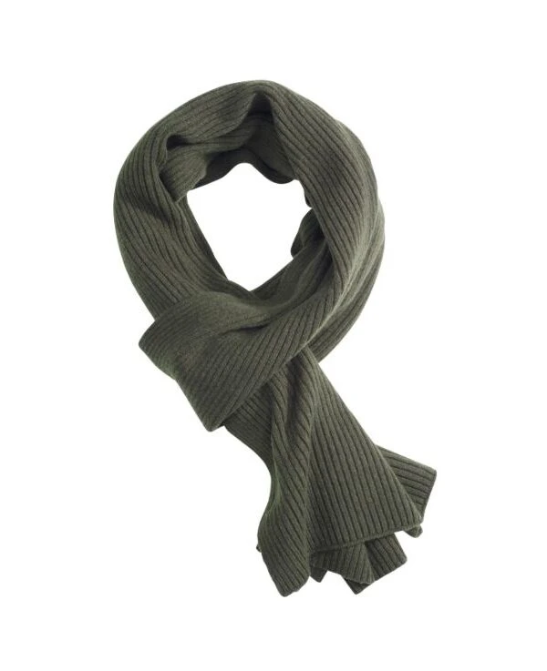 Écharpe Laine Homme Vert