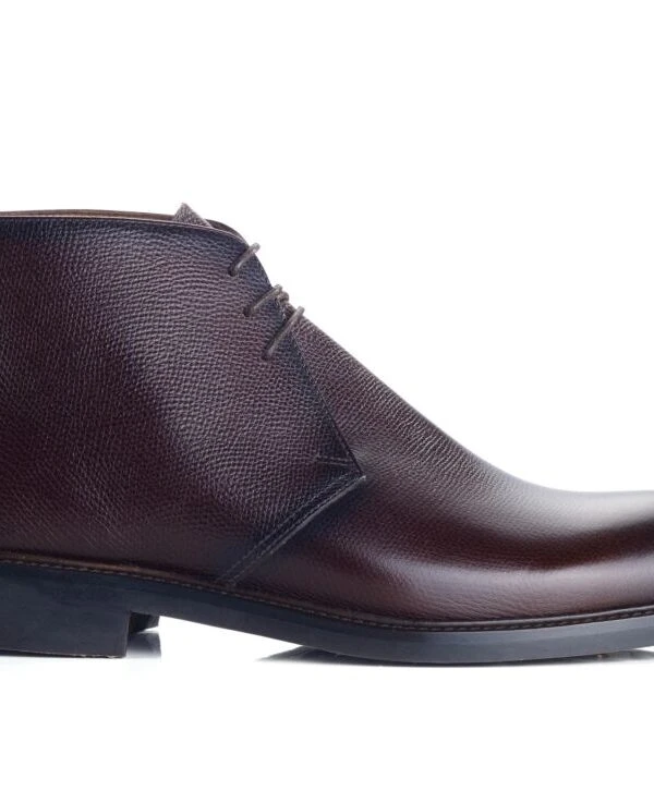 Low Boots Homme Chocolat Grainé - GREENWICH GOMME CITY II