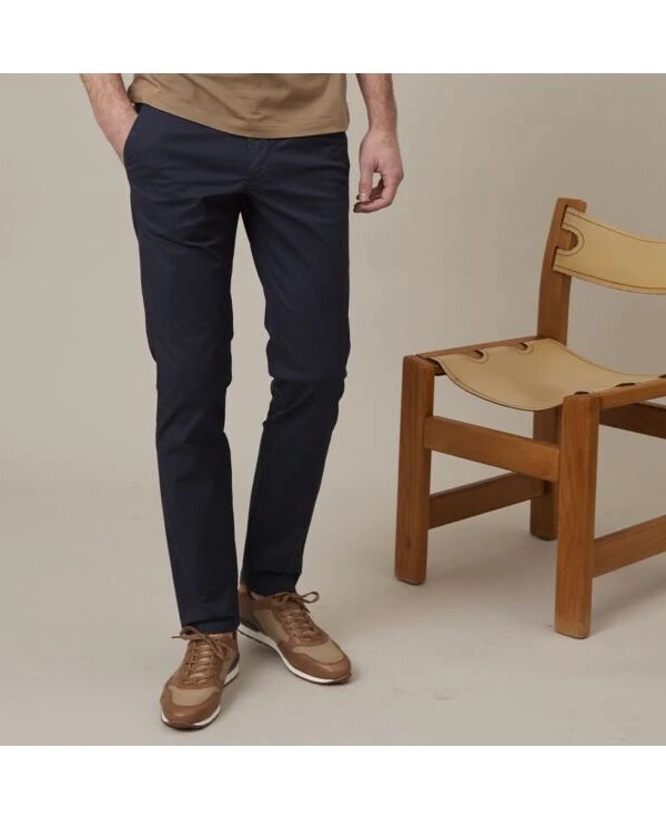 Pantalon Chino Homme Marine - KALLEN