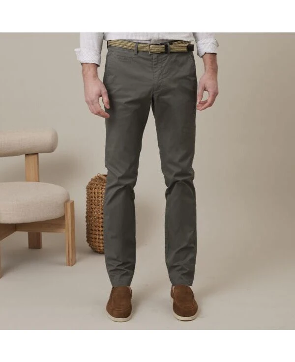 Pantalon Chino Homme Vert Foncé - KALLEN