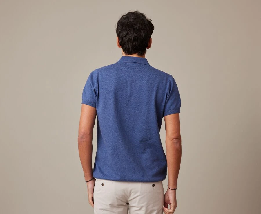 Polo Homme Bleu Océan - BRAIDEN 3 Polo Homme Bleu Océan - BRAIDEN – Image 3