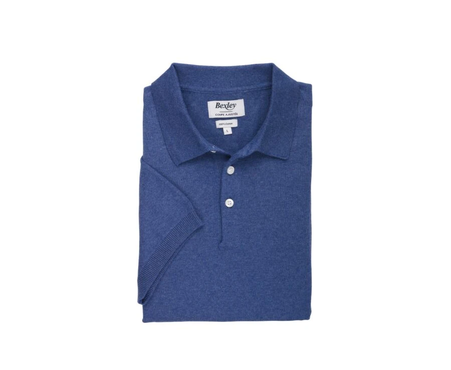 Polo Homme Bleu Océan - BRAIDEN 5 Polo Homme Bleu Océan - BRAIDEN – Image 5