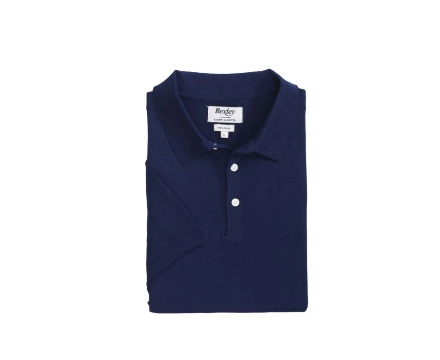 Polo Homme Marine - BRAIDEN 5 Polo Homme Marine - BRAIDEN – Image 5