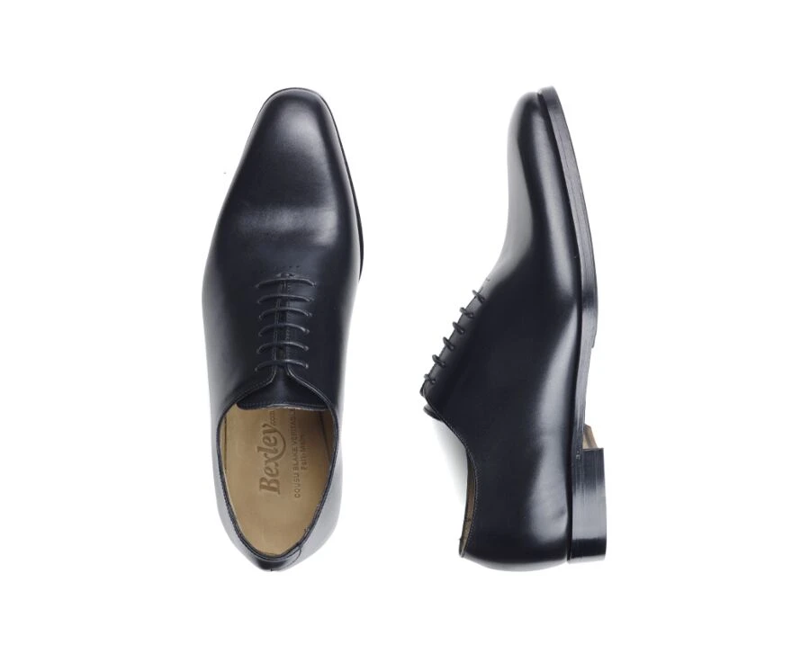 Richelieu Homme Noir Semelle Cuir Avec Patin - BELLAGIO PATIN 3 Richelieu Homme Noir Semelle Cuir Avec Patin - BELLAGIO PATIN – Image 3