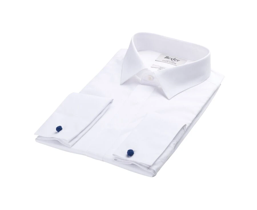 Chemise Blanche à Boutons De Manchettes - OLIVIO 2 Chemise Blanche à Boutons De Manchettes - OLIVIO – Image 2