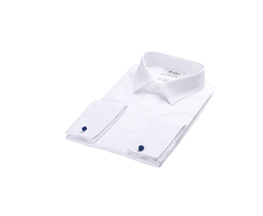 Chemise Blanche à Boutons De Manchettes - OLIVIO 6 Chemise Blanche à Boutons De Manchettes - OLIVIO – Image 6