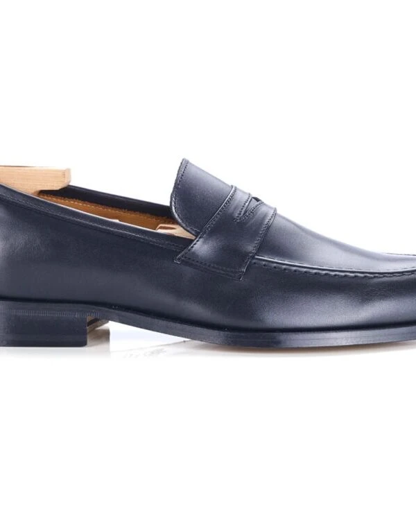 Mocassin Cuir Homme Noir - DIXTON