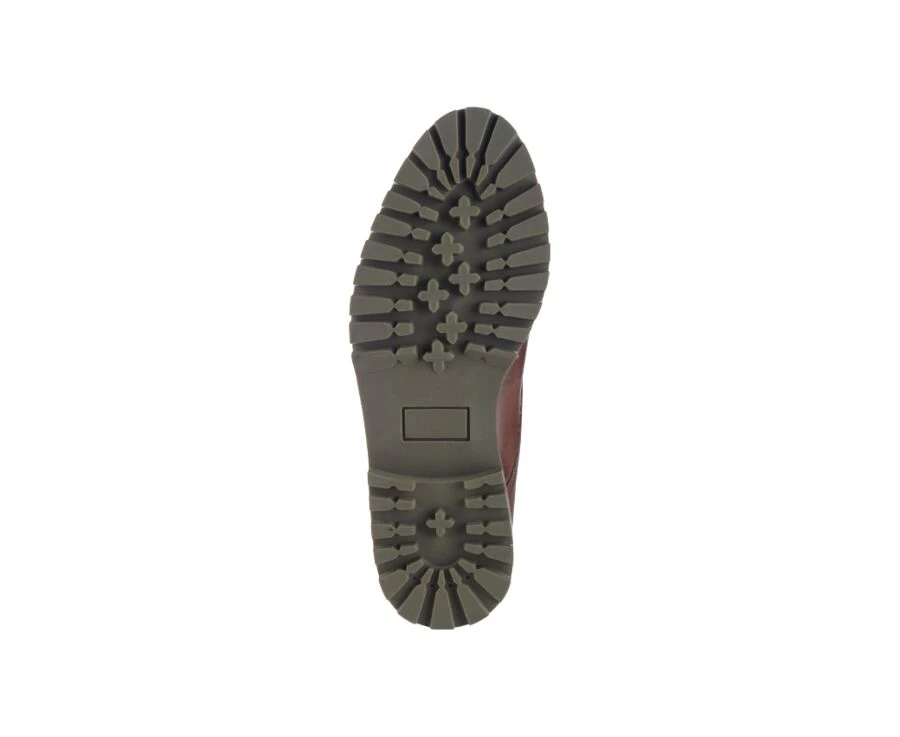 Boots Semelle Gomme Homme Chocolat Patiné - CANFIELD GOMME 5 Boots Semelle Gomme Homme Chocolat Patiné - CANFIELD GOMME – Image 5