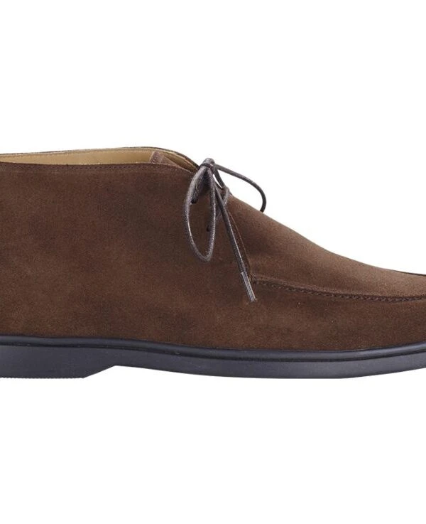 Bottines Casual Homme Velours Havane - SERENOA