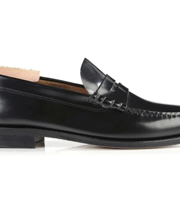 Mocassin Homme Cuir Noir - YALE