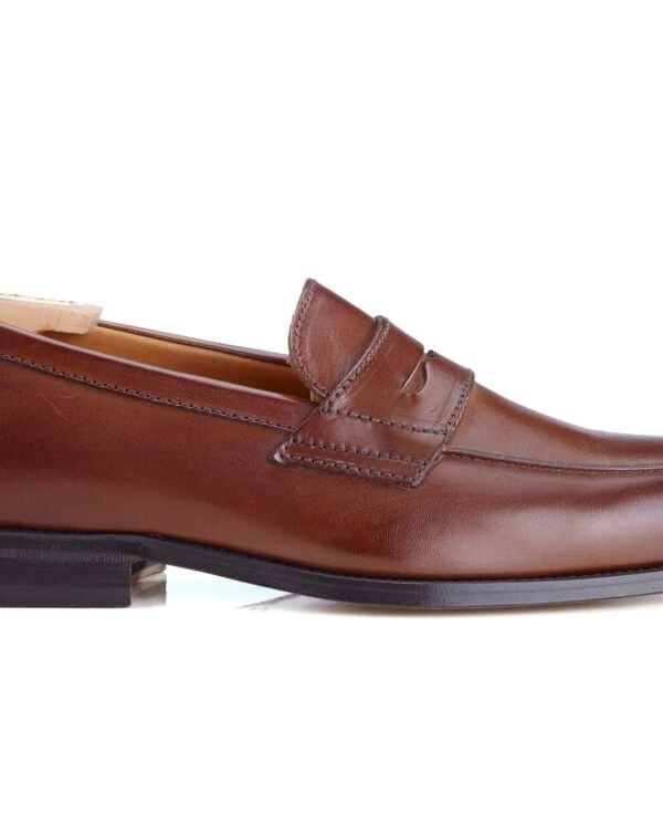 Mocassin Homme Cuir Châtaigne - WEMBLEY CLASSIC