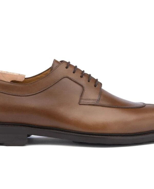 Derbies Homme Cognac Semelle Gomme - KENT GOMME COUNTRY
